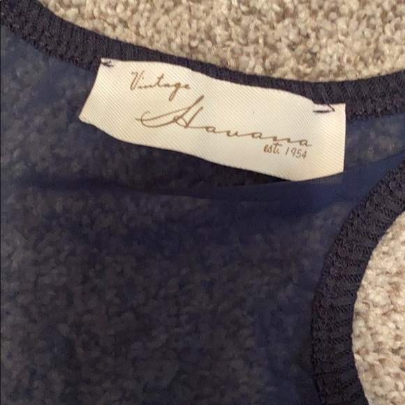 VINTAGE Havana Swim Cover Up / Tank Size Medium 3/20$ - Picture 3 of 6